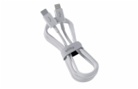 Datový kabel Allity AUC-03 USB-C/Lightning 1m 27W bílý