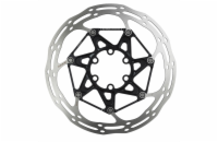 Brzdový kotouč SRAM Centerline 2 Piece - 140mm Black (v balení titanové šrouby) Rounded - 6děr