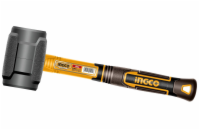 Ingco HRUH8808 Kladivo gumové černé 220g sklolaminát