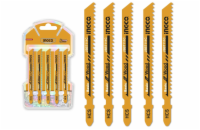 Ingco JSBT111C List pilový na dřevo do pily 74 mm, sada 5ks