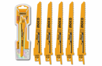 Ingco RSB611D List pilový do přímočaré pily 150mm, sada 5ks