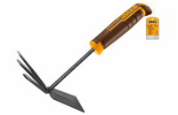 Ingco HGT979K Motyčka plochá + trojzubá s násadou 290x75mm