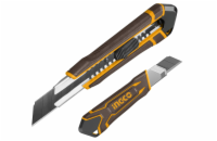 Ingco HKNS112505 Nůž odlamovací 25mm ZINK s tlačítkem