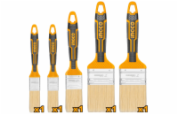 Ingco CHPTB8660501 Štětec plochý plast sada 5ks