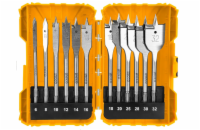 Ingco AKDL1201 Vrtáky do dřeva ploché, sada 12ks, O 6-32x152mm