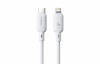 Rychlonabíjecí kabel Baseus Silky USB-C/Lightning 1m 20W bílý