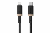 Rychlonabíjecí kabel Baseus Dura USB/Lightning 2m 20W černo zlatý