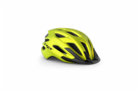 Cyklistická helma MET CROSSOVER lime žlutá metalická - 52/59