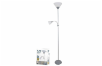 Platinet PFLF066GR podlahová lampa E27 + E14, šedá