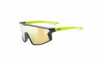 Sluneční brýle UVEX SKYRYSE JR. BLACK-YELLOW MATT/MIR.YELLOW 
