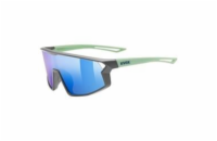 Sluneční brýle UVEX SKYRYSE JR. GREY-GREEN MATT/MIR.BLUE 