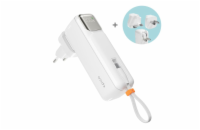 Epico Travel UltraPack 2in1 5000mAh Power Bank and Wall Charger ET30 - bílá