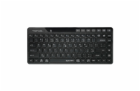 A4tech FStyler FBK26C AS, bezdrátová Dual mode Bluetooth+2,4G klávesnice, CZ, černá