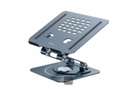 Skládací a otočný stojan Baseus pro notebooky a tablety šedý