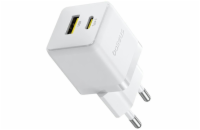 Nabíječka do sítě Baseus Palm 20W, 1xUSB, 1xUSB-C bílá