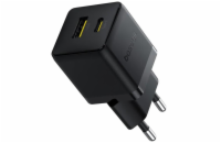 Nabíječka do sítě Baseus Palm 30W, 1xUSB, 1xUSB-C černá