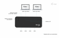 i-tec USB-A/USB-C Metal HUB 1x USB-C 3.1 + 3x USB 2.0