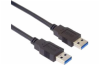 PremiumCord Kabel USB 3.0 Super-speed 5Gbps A-A, 9pin, 0,5m