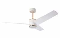 IMMAX NEO LITE BEAUTY SMART LED stropní svítidlo s ventilátorem 18W, Wi-Fi, TUYA, růžové zlato-bílé