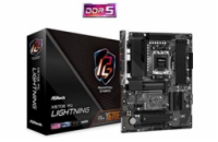 BAZAR - ASRock MB Sc AM5 X670E PG LIGHTNING, AMD X670, 4xDDR5, 1xDP, 1xHDMI - Po opravě (Komplet)