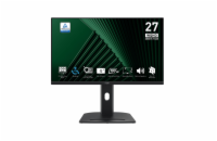 MSI monitor PRO MP275QPG 27" IPS/2560x1440(WQHD)/100Hz/1ms/2xHDMI/DP/Výšk.nastavitelný/Pivot/černá