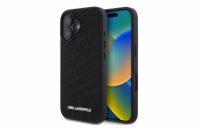 Karl Lagerfeld PU Quilted Pattern Zadní Kryt pro iPhone 16 Black Karl Lagerfeld PU Quilted Pattern zadní kryt je dokonalý doplněk pro váš telefon i váš outfit, který kombinuje funkčnost a styl v jedn