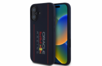 Red Bull Silicone Vertical Logo MagSafe Zadní Kryt pro iPhone 16 Navy Vstupte do světa rychlosti a preciznosti s originálním krytem Oracle Red Bull Racing, který přináší špičkovou ochranu pro váš tel