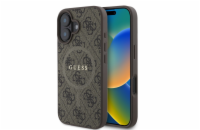 Guess PU Leather 4G Colored Ring MagSafe Zadní Kryt pro iPhone 16 Plus Brown Guess PU Leather 4G Colored Ring MagSafe zadní kryt je dokonalý doplněk pro váš telefon i váš outfit, který kombinuje funk
