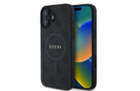 Guess PU Leather 4G Colored Ring MagSafe Zadní Kryt pro iPhone 16 Plus Black Guess PU Leather 4G Colored Ring MagSafe zadní kryt je dokonalý doplněk pro váš telefon i váš outfit, který kombinuje funk