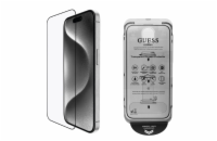Guess Tvrzené Sklo 2.5D pro iPhone 16 Pro Max Black Guess Tvrzené Sklo 2.5D poskytuje Vašemu telefonu špičkovou ochranu proti škrábancům, prasklinám i nečistotám. Toto tvrzené sklo je navrženo s jemn