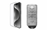Guess Tvrzené Sklo 2.5D pro iPhone 16 Black Guess Tvrzené Sklo 2.5D poskytuje Vašemu telefonu špičkovou ochranu proti škrábancům, prasklinám i nečistotám. Toto tvrzené sklo je navrženo s jemně zaoble