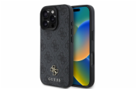 Guess PU 4G Small Metal Logo MagSafe Zadní Kryt pro iPhone 16 Pro Grey Prémiový zadní kryt Guess PU 4G Small Metal Logo Magafe se vyznačuje elegantním, charakteristickým 4G vzorem, doplněným o logo G