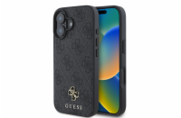 Guess PU 4G Small Metal Logo MagSafe Zadní Kryt pro iPhone 16 Grey Prémiový zadní kryt Guess PU 4G Small Metal Logo Magafe se vyznačuje elegantním, charakteristickým 4G vzorem, doplněným o logo GUESS