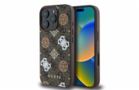 Guess PU 4G Peony MagSafe Zadní Kryt pro iPhone 16 Pro Brown Guess PU 4G Peony MagSafe zadní kryt je dokonalý doplněk pro váš telefon i váš outfit, který kombinuje funkčnost a styl v jednom. Je vyrob