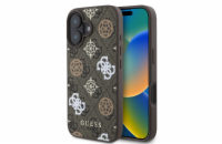 Guess PU 4G Peony MagSafe Zadní Kryt pro iPhone 16 Brown Guess PU 4G Peony MagSafe zadní kryt je dokonalý doplněk pro váš telefon i váš outfit, který kombinuje funkčnost a styl v jednom. Je vyrobený 