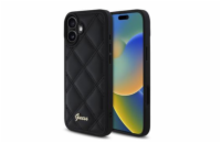 Guess PU Leather Quilted Zadní Kryt pro iPhone 16 Black Guess PU Leather Quilted zadní kryt je dokonalý doplněk pro váš telefon i váš outfit, který kombinuje funkčnost a styl v jednom. Je vyrobený z 
