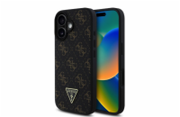 Guess PU Leather 4G Triangle Metal Logo Zadní Kryt pro iPhone 16 Black Guess PU Leather 4G Triangle Metal Logo zadní kryt je dokonalý doplněk pro váš telefon i váš outfit, který kombinuje funkčnost a