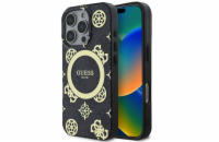Guess IML 4G Peony MagSafe Zadní Kryt pro iPhone 16 Pro Black Guess IML 4G Peony MagSafe zadní kryt na telefon je skvělým doplňkem pro všechny milovníky stylu a praktičnosti. Tento kryt je vyroben z 