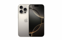Apple iPhone 16 Pro 128GB Natural Titanium 6,3 palců, 8 GB, Apple A18 Pro 2.42 GHz, 128 GB, iOS, 2622 x 1206 px, Apple GPU, Dotykové LCD, Bluetooth, WIFI, Webkamera, telefon je jako nový s originální