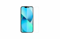 Tvrzené sklo DeTech pro iPhone 13, 0,3 mm, Průhledné Tenké a odolné tvrzené sklo pro iPhone 13, které dokonale chrání displej bez omezení dotykové citlivosti.