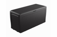 Box zahradní KETER Samoa Rattan Box 270l Graphite