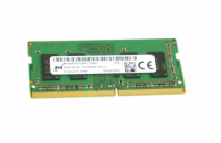 Micron 4GB DDR4 2666MHz CL19 SODIMM Micron 4GB DDR4 SODIMM poskytuje vynikající výkon a rychlost s frekvencí 2666 MHz, což je ideální pro zvýšení efektivity moderních notebooků.