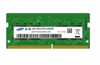 Samsung 4GB DDR4 3200MHz CL22 SODIMM Vysokorychlostní 4GB DDR4 SODIMM modul od Samsung s frekvencí 3200 MHz poskytuje vrcholový výkon pro gaming a profesionální grafické aplikace.