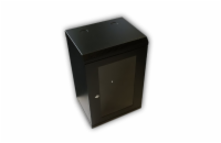 10" rack jednodílný 12U/280 DATACOM černý Skl.dv.