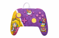 PowerA Enhanced Wired Controller for Nintendo Switch - Princess Peach Battle