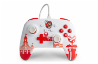 PowerA Enhanced Wired Controller for Nintendo Switch - Mario Red/White
