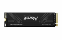 Kingston SSD 4096GB Fury Renegade PCIe 5.0 NVMe M.2 (čtení/zápis: 14800/14000MB/s; 2,2M IOPS)