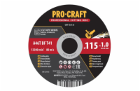 Kotouč řezný PROCRAFT 115x1.0mm