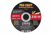 Kotouč řezný PROCRAFT 115x0,8mm