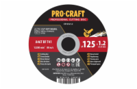 Kotouč řezný PROCRAFT 125x1.2mm